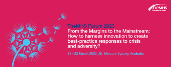 The MHS Forum event logo