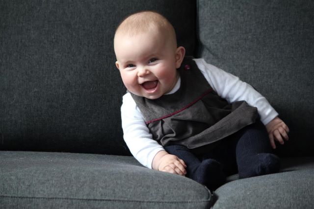 Image of a smiling baby