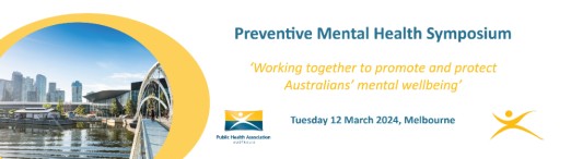 A banner image promoting the Preventative Mental Health Symposium