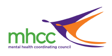 mhcc. Mental Health Coordinating Council logo.