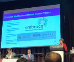 Ruth Das presenting on behalf of the Embrace Project