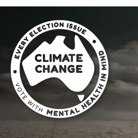Cover of issues paper - the impact of climate change on our mental health