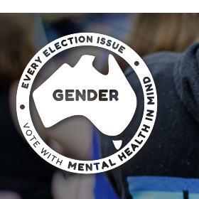 Cover of issues paper - Gender affirmation and mental health